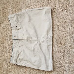 NWOT denim miniskirt AEO sz6